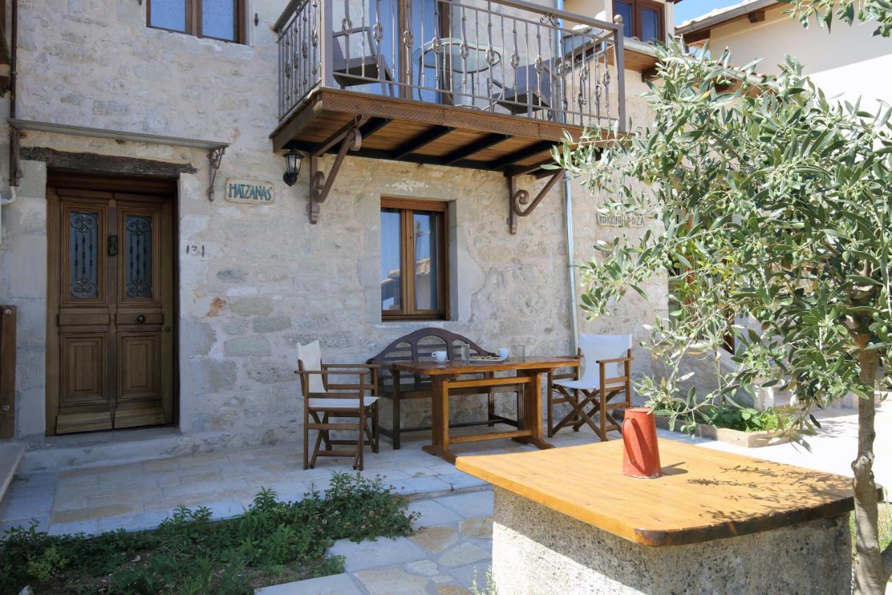 Вилла Matzanas House Katouna Экстерьер фото